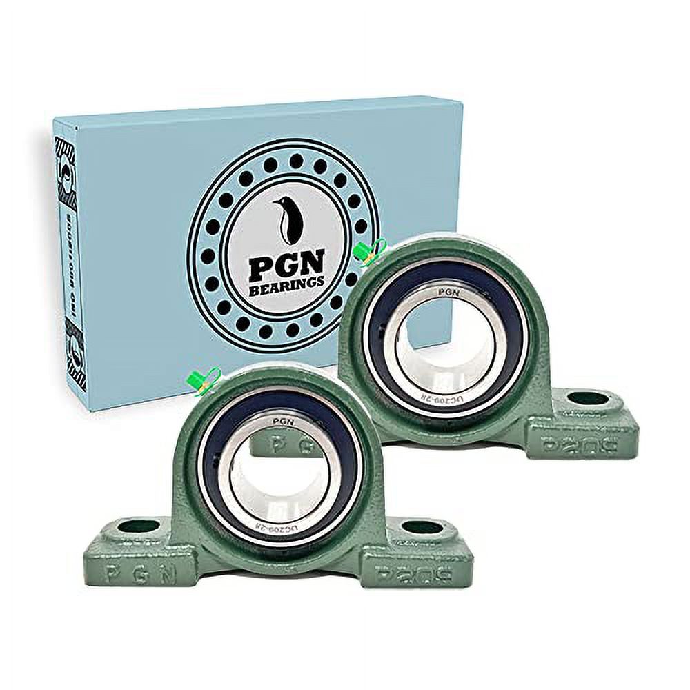 Pillow Block Bearing Pack Of 2 Mounted Pillow Block Bearings Chrome