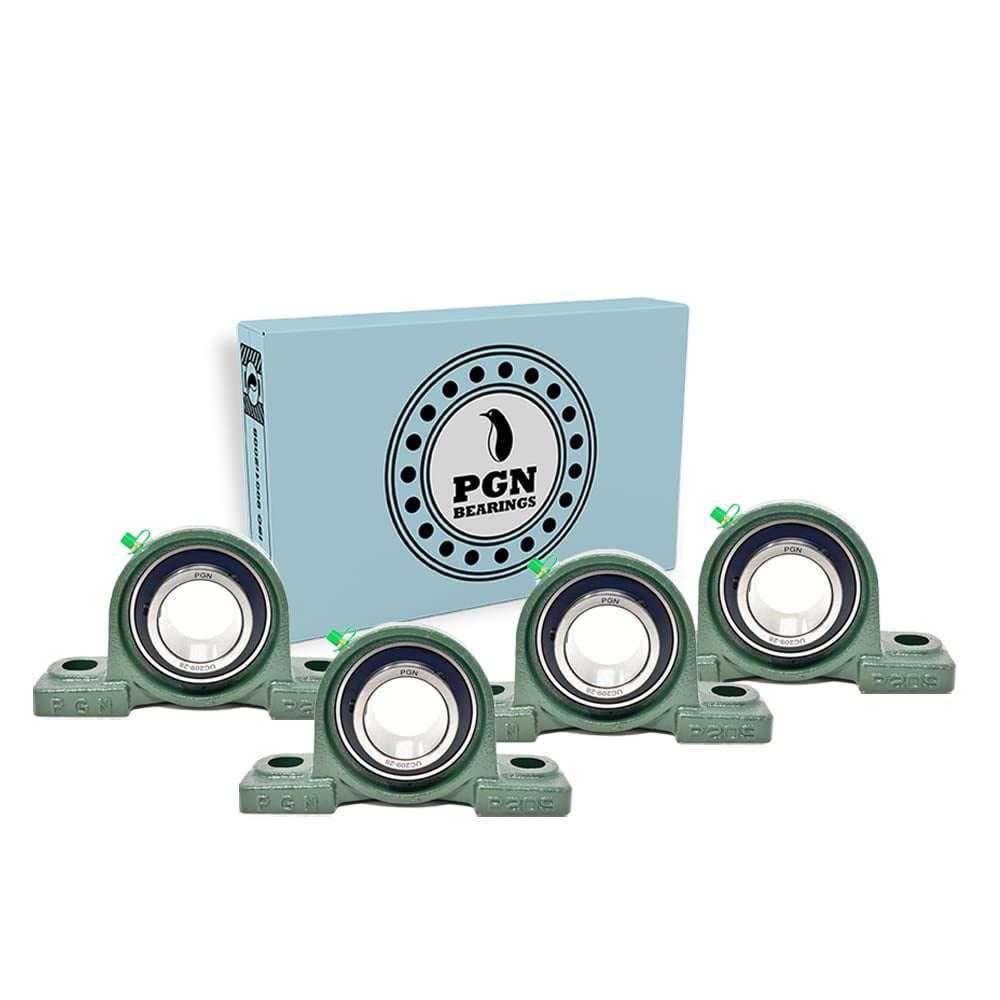 Pillow Block Bearing Pack Of 4 Mounted Pillow Block Bearings Chrome