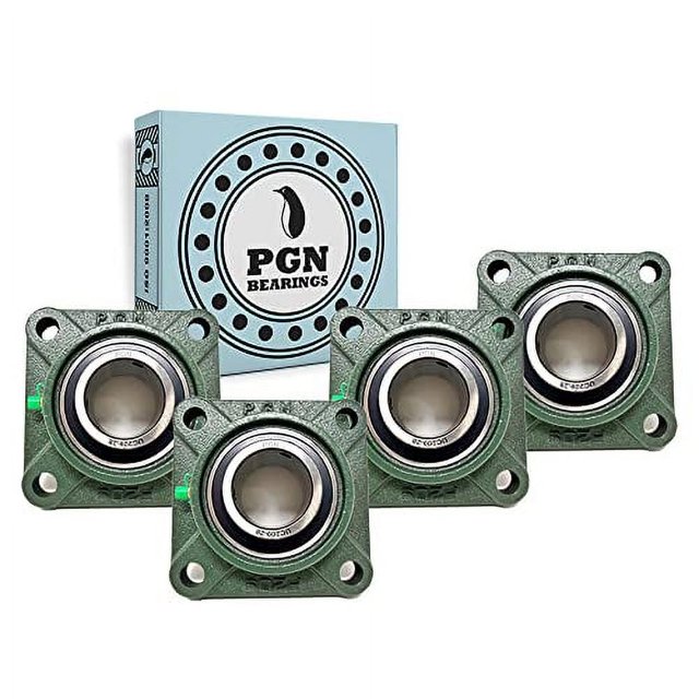 Pillow Block Bearing Pack Of 4 Square Mounted Pillow Block Bearings