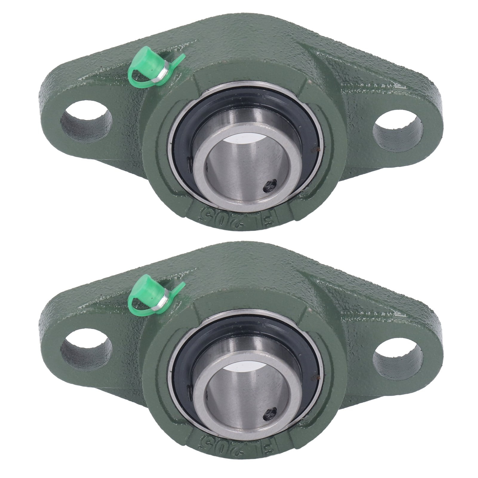 Pillow Block Bearing, Pillow Block Flange Bearing 2 Pcs 1 Inch High