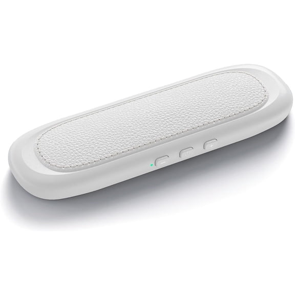 Under Pillow Bone Conduction Speaker for Sleeping, Bluetooth 5.4 White Noise Machine with Timer | Wireless Mini Sound Box Supports TF Card, Side Sleeper (White)