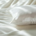thumbnail image 1 of FAUNNA 6A Mulberry Silk Pillow Case, Standard Size, White, 1 Piece, 1 of 7