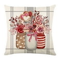 Pillow Case Pillow Covers Valentines Day Throw Pillow Covers 18X18 Red