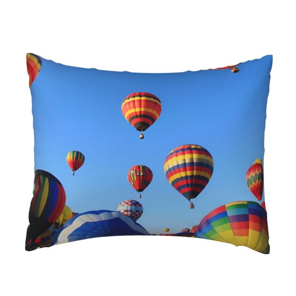 Pillow Case Home Decorative Pillowcase Standard 20 X 26 Inch Power Hot Air Balloon Throw Pillow Cover