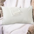 thumbnail image 1 of Pillow Case Leott Thread Count Black Cotton Pillowcases Standard Case Covers Cotton Beige 400 Thread Count Multi Color Selection of Pillow Cases, 1 Pillowcase, 1 of 8