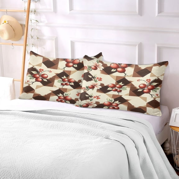 Pillow Case Plush Pillow Berry Blossom Medley Case standard size/King size/Queen size Bed Pillow Pillowcases