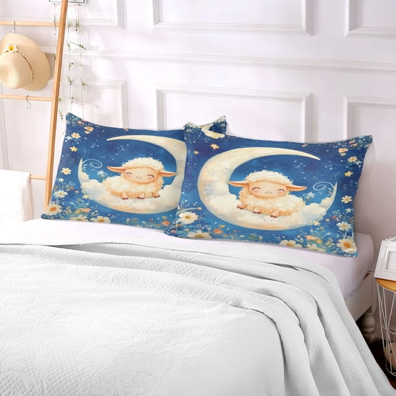 Pillow Case Plush Pillow Celestial Cuddle Case standard size/King size/Queen size Bed Pillow Pillowcases