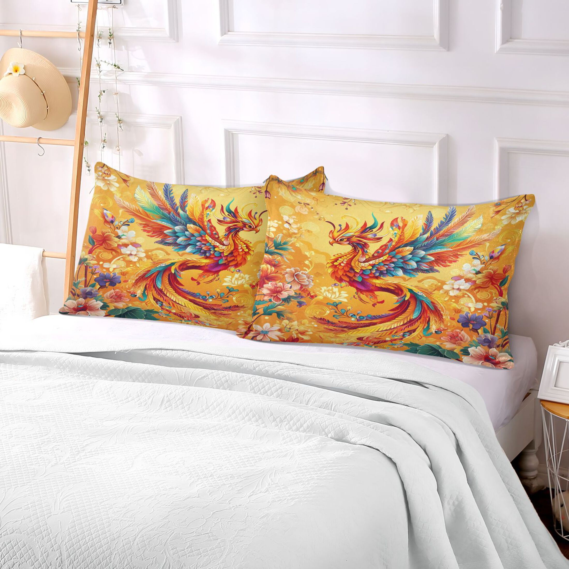 Pillow Case Plush Pillow Flamefeathered Splendor Case standard size ...