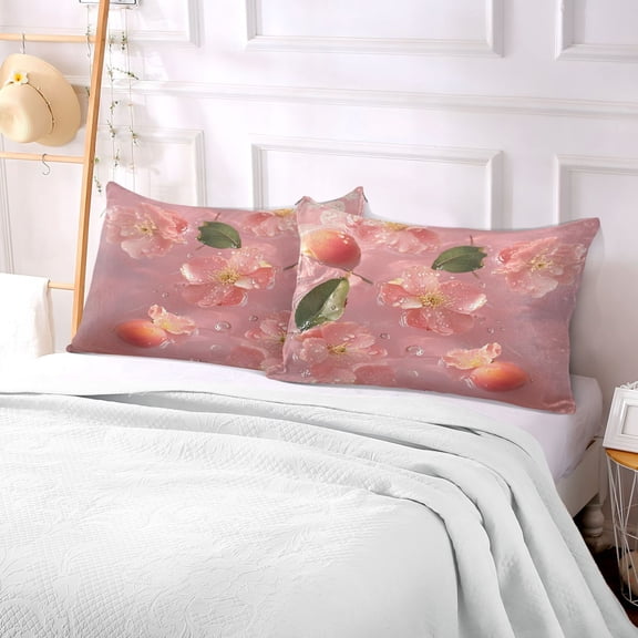 Pillow Case Plush Pillow Floral Water Dance Case standard size/King size/Queen size Bed Pillow Pillowcases
