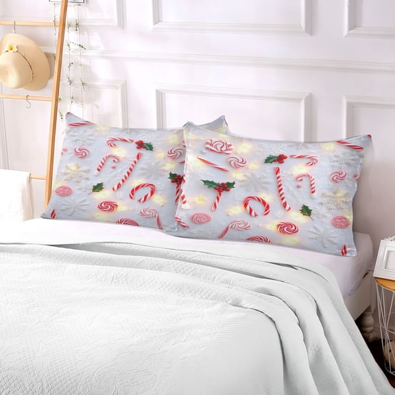 YAZAOO Pillow Case Plush YAZAOO Pillow Holiday Treats Delight Case standard size/King size/Queen size Bed YAZAOO Pillow YAZAOO Pillowcases