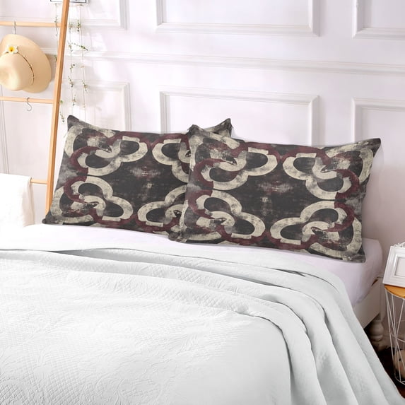 Pillow Case Plush Pillow Irregular Lines Case standard size/King size/Queen size Bed Pillow Pillowcases