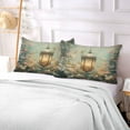 thumbnail image 1 of Pillow Case Plush Pillow Lantern in Floral Case standard size/King size/Queen size Bed Pillow Pillowcases, 1 of 9