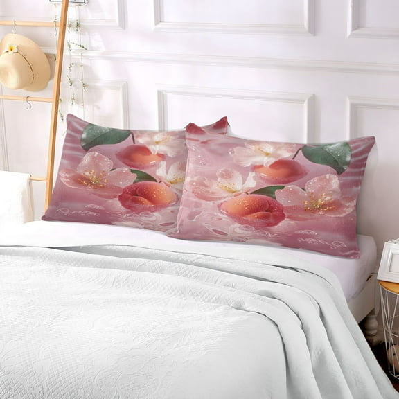 Pillow Case Plush Pillow Peachy Serenity Case standard size/King size/Queen size Bed Pillow Pillowcases
