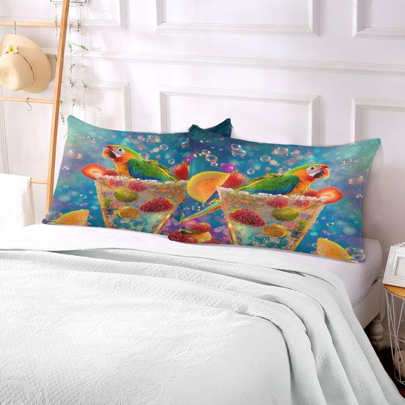 Pillow Case Plush Pillow Sparkling Summer Sips Case standard size/King size/Queen size Bed Pillow Pillowcases