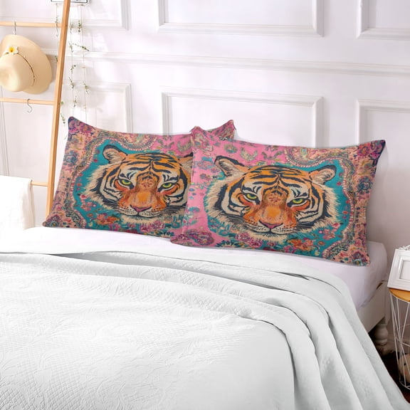 Pillow Case Plush Pillow Stripes on Pink Case standard size/King size/Queen size Bed Pillow Pillowcases