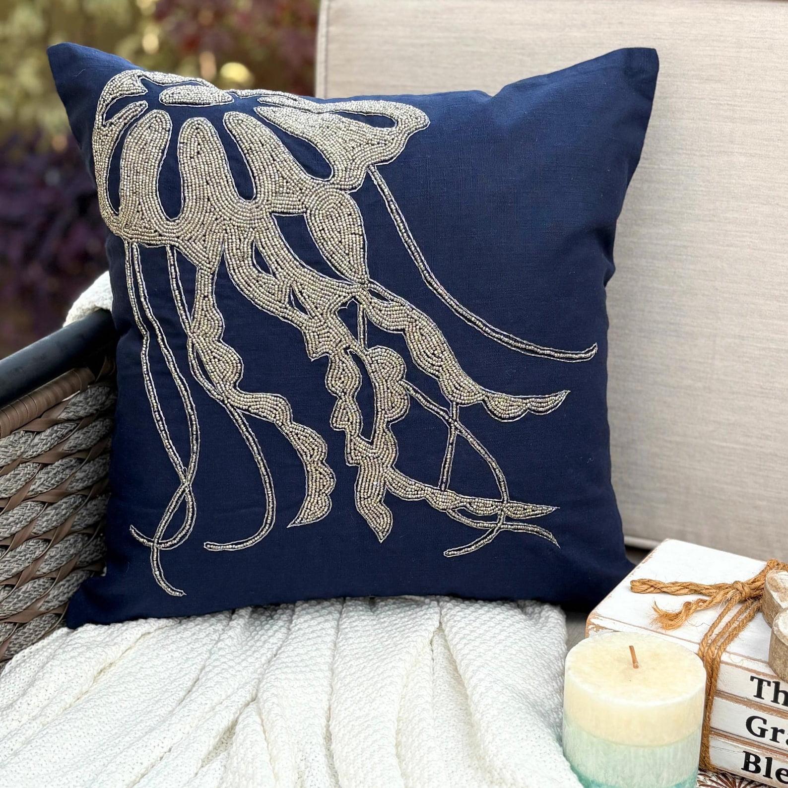 Pillow-Case-Zip-Navy-Blue-
