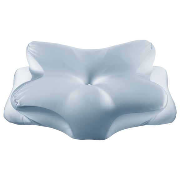 Contour Pillow Case Cover with Zipper Closure Smooth Cervical Neck Pillowcase Machine Washable Cervical Pillow Case for Sleeping Only Pillowcase