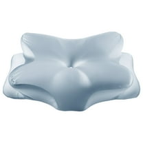 Contour Pillow Case Cover with Zipper Closure Smooth Cervical Neck Pillowcase Machine Washable Cervical Pillow Case for Sleeping Only Pillowcase