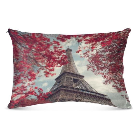 Pillow CaseAutumn in Paris Pattern Whimsy Case standard size/King size/Queen Size