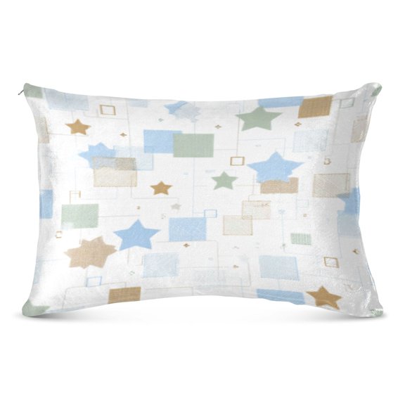 Pillow CaseCosmic Square & Star Tapestry Pattern Whimsy Case standard size/King size/Queen Size