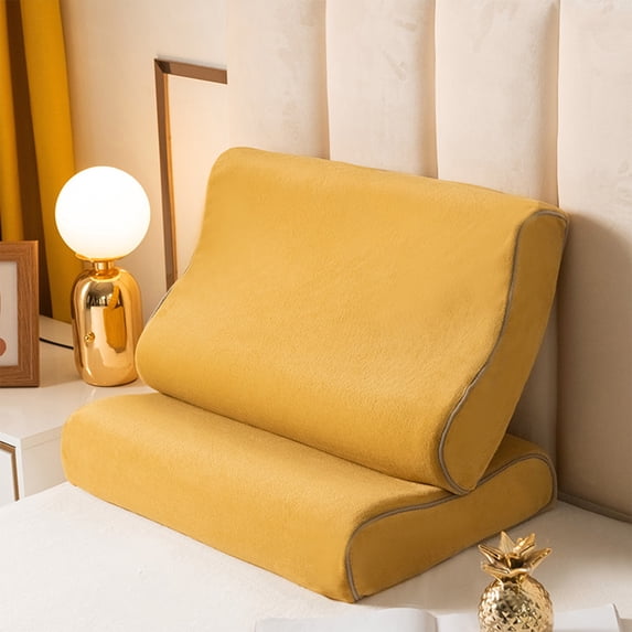 Pillow Cases Milk Velvet Sleep Memory Neck Pillow Core Pillowcase, Soft and Comfortable, Memory Neck Pillow Pillowcase Keeps Warm, Fall and Winter Pillowcase, Soft And