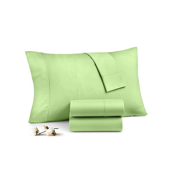 BEDDING BEGS-100% Microfiber, Envelope Closure Style, Pillow Cases Set of 2PC-Sage Solid (20"x 30")