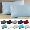 thumbnail image 1 of Pillow Cases Pillow Cases - Pack - Envelope Closure - Soft Brushed Microfiber Fabric - Shrinkage And Fade Resistants Pillow Covers 20 X 30 Inches, 1 of 6