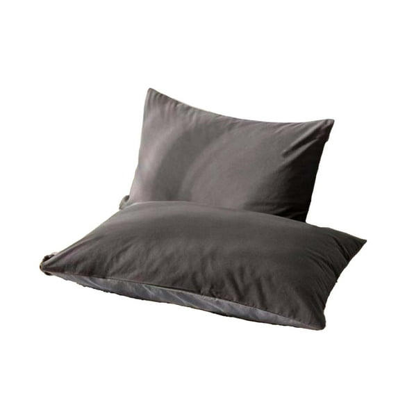 Pillow Cases Set of 2, 2 Pack Comfort Solid 19x30 Pillow Cases, Soft, Wrinkle, Fade, Stain Resistant Pillow Cases with Envelope Closure
