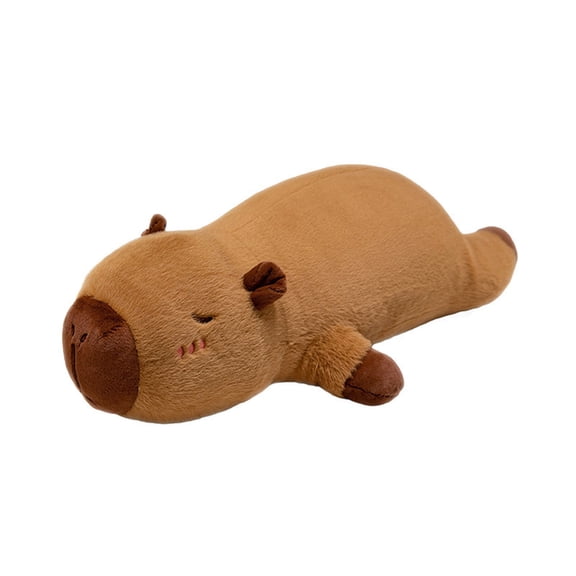 Pillow Category Cushion for Kids and Adults Soft Capybara Stuffed Animal Pillow Huggable Sleeping Aid with Vacuum Packaging Bedroom Comfort Companion