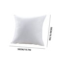 thumbnail image 1 of Pillow Core Inner Lining, Sofa Cushion Insert Backrest Pillow Support Soft Filling Pad For Bedroom Living Room Couch Chair Bedding Accessories Household Comfort And Decoration, 1 of 9