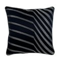 thumbnail image 1 of Pillow Cover, Black Throw Pillow Cover, 12 x 12 Pillow Cover, Jacquard Weaveed Abstract Couch Pillow, Fabric Pillow, Black Pillow Cover 12x12 inch (30x30 cm) - Abstract Art, 1 of 6