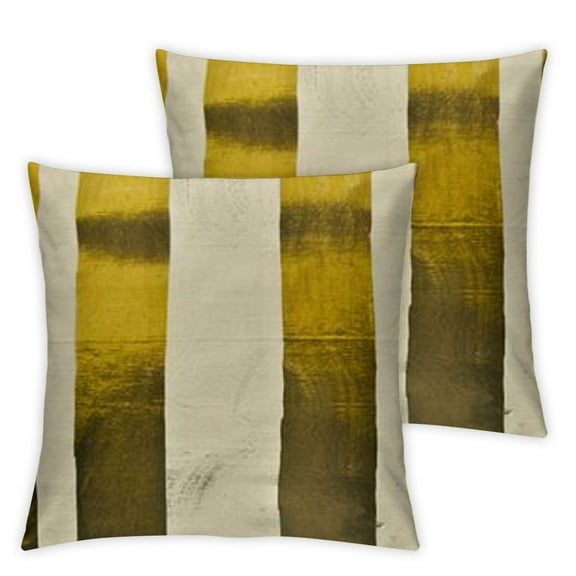 Pillow Cover, Chartreuse Green cm) Pillow Covers, Velvet Patchwork Throw Pillows for Sofa, Striped Pattern Modern Easter - Velvet Band Chartreuse