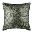 thumbnail image 1 of Pillow Cover, Couch Pillow&nbsp;Cases, Pillow Covers 14x14 inch (35x35 cm) Silver, Silk Throw Pillow Covers, Handmade Pillow Covers, Modern, Circles & Dots - Antique Scales, 1 of 5