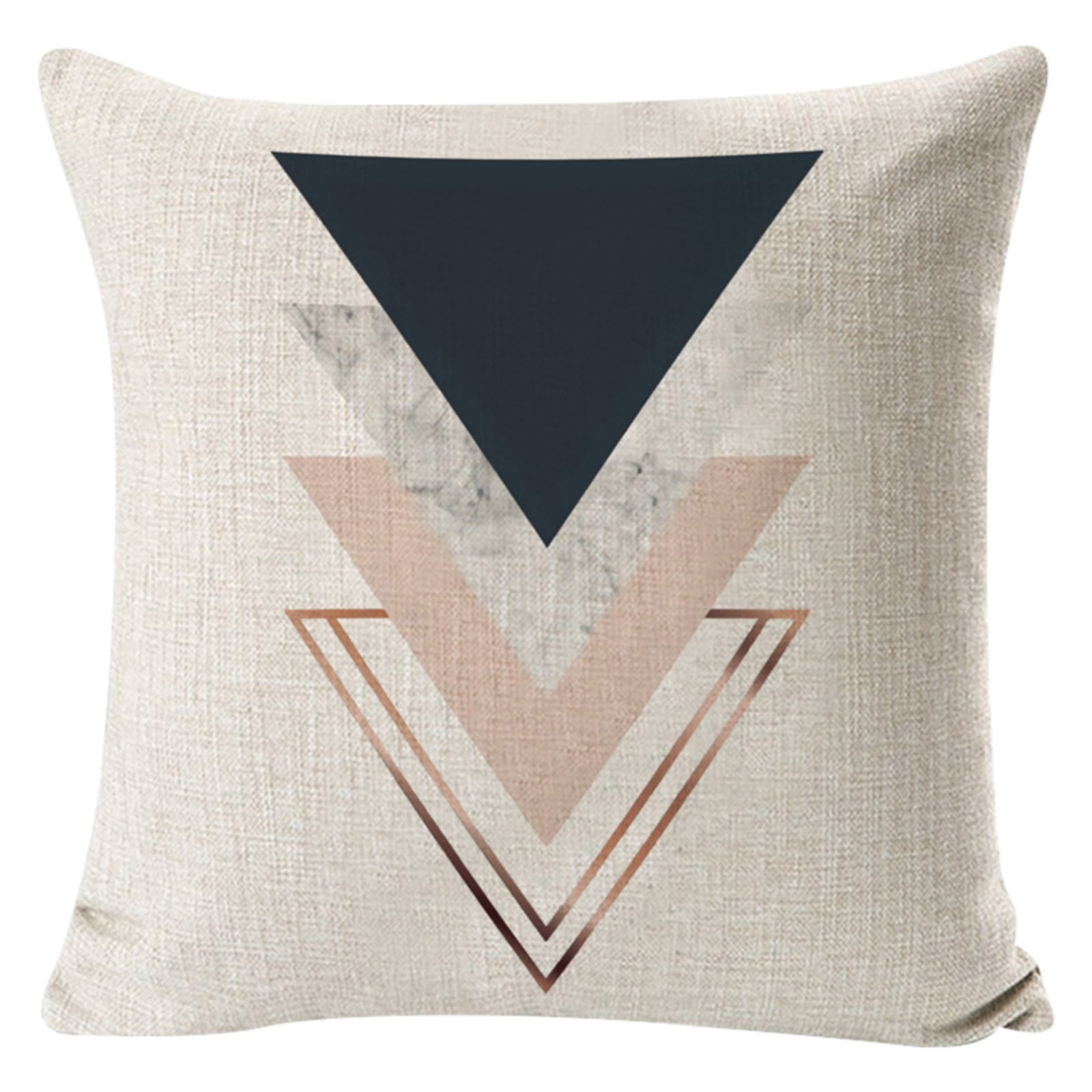 Pillow Cover Direction Mark Linen Super Soft Cushion Pillow Cover Club