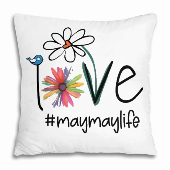 Pillow Cover - Maymay Grandma Gift Idea Maymay Life Pillow