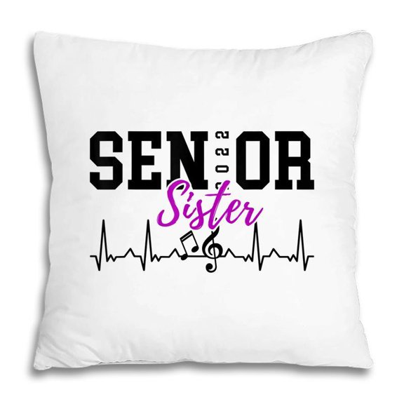 Pillow Cover - Senior Sister 2022 Pillow