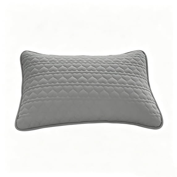 Pillow Cover,Soft Washable Zipper Hidden Closure for Sofa Couch Decoration Bedroom Bed Accent Living‑Room Home Styling 29.1x18.8 Inch,Gray