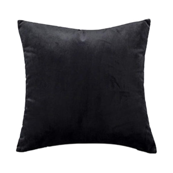 Pillow Cover Solid Velvet Soft Skin-Friendly 1 Piece Throw Pillow Cover For Home Sofa Bedroom