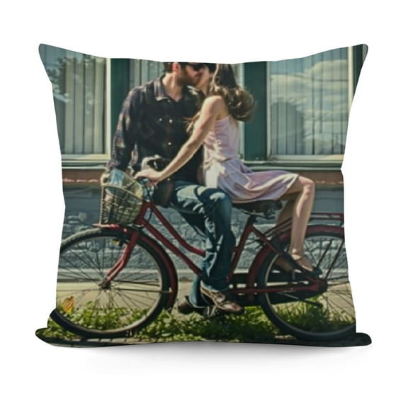 Pillow Cover with Pillow Case with Text Custom Design Cushion Cover for Gift Home Decor
