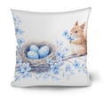 thumbnail image 1 of Pillow Covers 18x18, Easter Decorations Throw Pillow Covers, Blues Theme Style Home Spring Decor for Bedroom Couch Cushion Cover, 1 of 5