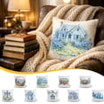 thumbnail image 1 of Pillow Covers 18x18, Easter Decorations Throw Pillow Covers, Blues Theme Style Home Spring Decor for Bedroom Couch Cushion Cover, 1 of 6