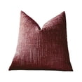 thumbnail image 1 of Pillow Covers 20x20 Inch, Spring Summer Pillow Covers, Soft Slub/Textured Decorative Throw Pillow Case, Solid Color Cushion Cover for Couch Sofa Bed, Modern Home Decor, Wine, 1 of 7