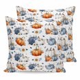 thumbnail image 1 of Pillow Covers 20x20 Set of 2, Fall Pumpkins Square Throw Pillow Covers for Couch/Sofa/Living Room, Thanksgiving Daisy Autumn Leaves Country Decorative Soft Pillowcases for Couch Throw Pillows, 1 of 9