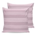 thumbnail image 1 of Pillow Covers 20x20 Set of 2, Modern Minimalist Lines Throw Pillow Covers Decorative Couch Cushion Cover, Pink Lines Stripes Pattern Microfiber Soft Square Pillowcases for Bedroom Living Room Sofa, 1 of 9