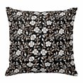 thumbnail image 1 of Pillow Covers 26x26 Inch, Black White Floral Linen Pillowcase with Invisible Zipper, Farmhouse Vintage Botanical Leaves Decorative Throw Pillow Covers Cushion Case for Couch Sofa Bed Living Room, 1 of 9