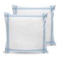 thumbnail image 1 of Pillow Covers 26x26 Set of 2, Modern Minimalist Art Throw Pillow Covers Decorative Couch Cushion Cover, Llight Blue Horizontal Lines Grid Microfiber Soft Pillowcases for Bedroom Living Room Sofa, 1 of 9