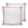 thumbnail image 1 of Pillow Covers 26x26 Set of 2, Modern Minimalist Styles Throw Pillow Covers Decorative Couch Cushion Cover, Rose Grid Lines Pattern Microfiber Soft Square Pillowcases for Bedroom Living Room Sofa, 1 of 9