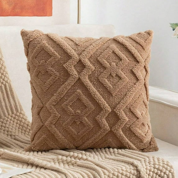 Pillow Covers Christmas Christmas Throw Pillow Covers Christmas Decorations Xmas Tree Pillow Covers Soft Plush Pillowcases Holiday Festivals Winter Home Decor Sofa Couch Bed Porch P