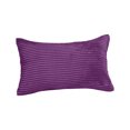 thumbnail image 1 of Pillow Covers, Corduroy Soft Purple, 2 Pack 12.0 x 20.0 Inch Lumbar Pillow Cases, for Bedroom Sofa Couch Car Living Room Decoration Hotel Guest Room Daily Use, 1 of 4