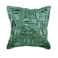 thumbnail image 1 of Pillow Covers, Decorative Pillow Covers 18x18 inch (45x45 cm) Grey, Satin Throw Pillow Covers, Handmade Pillow Covers, Solid Color Throw Pillow Covers, Contemporary - Dreamy Teal, 1 of 3